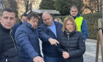 Ремонтът на жълтите павета бяха инспектирани от регионалния министър Иван