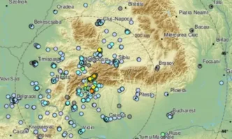 Земетресение от 4.9 по Рихтер в Румъния