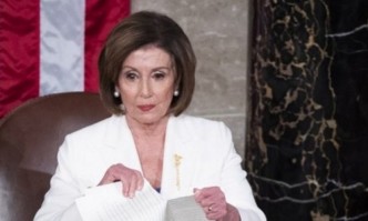 Председателят на Камарата на представителите на САЩ Нанси Пелоси няма