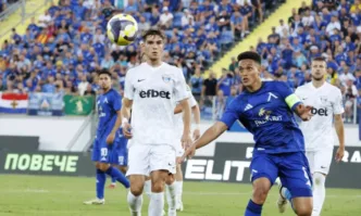 Левски изпусна разгром над Спартак (Вн), победи само с 2:1