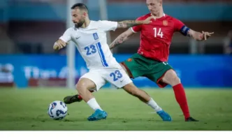 България допусна тежка загуба с 0:4 от Гърция