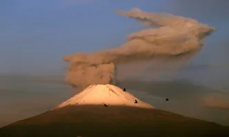 Вулканът Попокатепетъл се събуди
