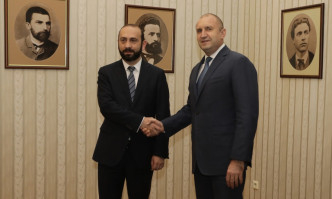 Радев и Мирзоян: България и Армения ще насърчат двустранното партньорство в икономиката, туризма и образованието