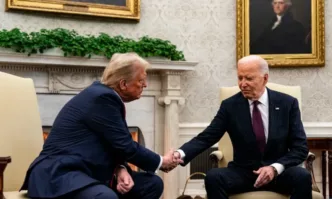 Президентът на САЩ Джо Байдън обеща на новоизбрания президент Доналд