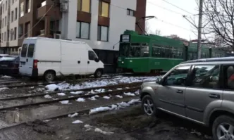 Миналата седмица трамваят в столичния квартал Люлин трябваше да направи