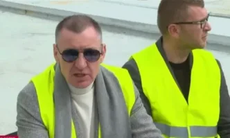 Инспекция на строителството на автомагистрала Хемус но не от властта