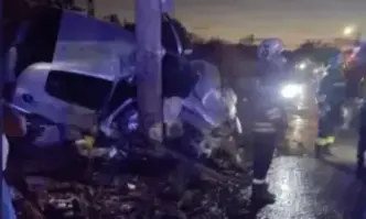 Тежка катастрофа е станала в четвъртък вечерта на ул Суходолска