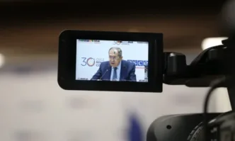 Руският външен министър Сергей Лавров и държавният секретар на САЩ