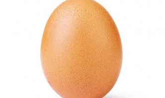 И най-харесваният пост в Инстаграм е снимка на... яйце