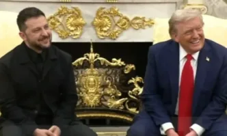 Украинският президент Володимир Зеленски подари на американския си колега Доналд