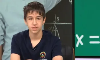 Българският ученик Калоян Гешев от 125 о СУ Боян Пенев в