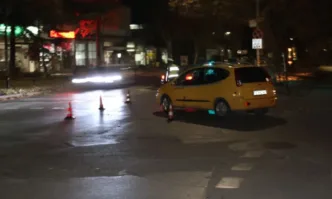 Шофьорът на такси блъснал жена на пешеходна пътека в Благоевград