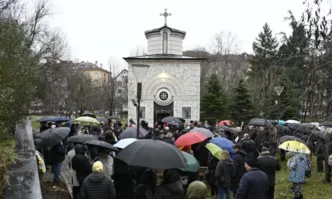 С панихида в катедралния храм Света Неделя в София и