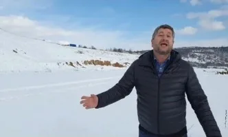 Зимна приказка: Христо Иванов с включване от снежно поле
