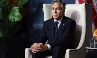 Държавният секретар на Съединените щати Антъни Блинкен пристига на посещение