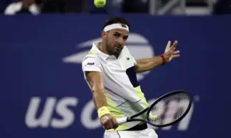 Най добрия български тенисист Григор Димитров отпадна в третия кръг на