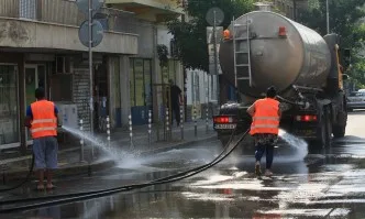 За подобряване качеството на въздуха – започва миене на булевардите в София