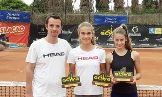 Константинова спечели титлата на силен турнир от Тенис Европа в Испания
