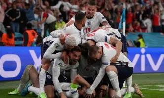 Англия е вторият финалист на Евро 2020