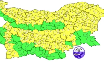 Жълт код за опасен вятър с пориви до 90 км ч