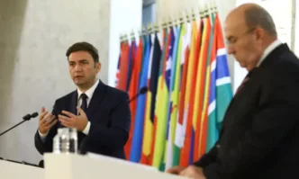 Външният министър на Северна Македония Буяр Османи заяви в София