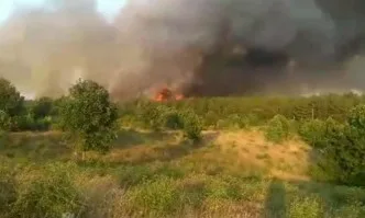 Огромен пожар в Стара Планина, близо до Рожен и Клисура