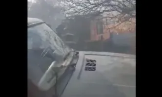 Възможно е причина за пожара да са действия на военните