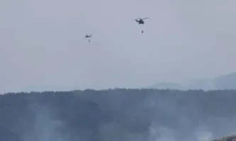 Пожар се разгоря на територията на защитена местност Калимок –