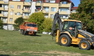 Пъмп трак трасе с изкуствени неравности ще бъде изградено в парка