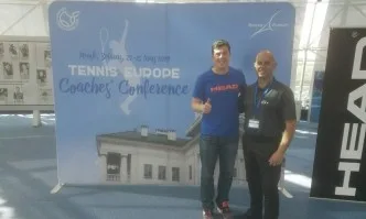Даниел Ангелов с ползотворни срещи на треньорската конференция на Тенис Европа в Минск