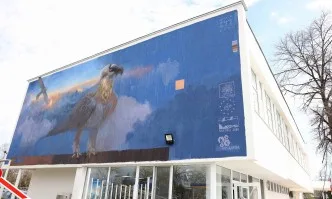 Мащабен графит на символа на българската природозащита брадатия лешояд вече ще посреща гостите на Пловдив