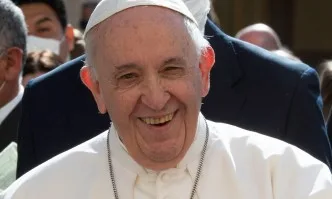 Папа Франциск отправи пожелание към българския народ за здраве и духовен напредък