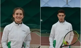 Катерина Димитрова и Динко Динев започнаха с победи на турнир от Тенис Европа в Италия