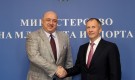 Министър Кралев се срещна с президента на Европейския съюз по джудо Сергей Соловейчик - Снимка 2 - Tribune.bg