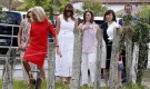 Културна програма: Докато тече Г-7, жените на световните лидери разгледаха Биариц (ГАЛЕРИЯ) - Снимка 4 - Tribune.bg