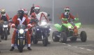 Дядо Коледа на колела: Мотористи създадоха празнично настроение в София - Снимка 2 - Tribune.bg
