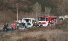 Тежка катастрофа край Благоевград, има загинала жена (СНИМКИ)