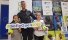 Димитър Кузманов зарадва стотици деца в Благоевград преди Sofia Open