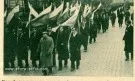 Манифестацията на студенти на 3-ти март с националните знамена, 1935 г.
