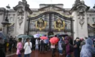 Стотици се събраха под дъжда пред Бъкингамския дворец (СНИМКИ) - Снимка 6 - Tribune.bg