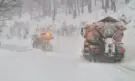 Обилен снеговалеж на прохода Петрохан