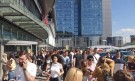 Евакуация в столичен мол заради пожар - Снимка 1 - Tribune.bg