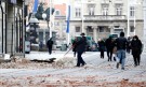 Щетите от силното земетресение в Загреб - Снимка 5 - Tribune.bg